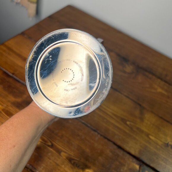 Curtis Stone Go With The Flow Olive Oil Can Stainless Steel - Picture 6 of 8